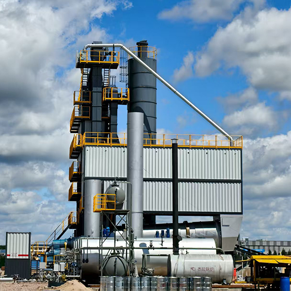 [YSmix]LB4000: Asfaltbetonrecyclinginstallatie is met succes in gebruik genomen! “Met de Yueshou-techniek de weg naar succes!”